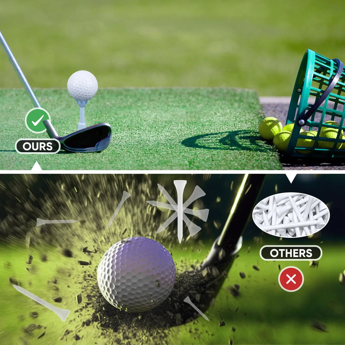 MatTee Pro™ Universal Golf Mat Adapter